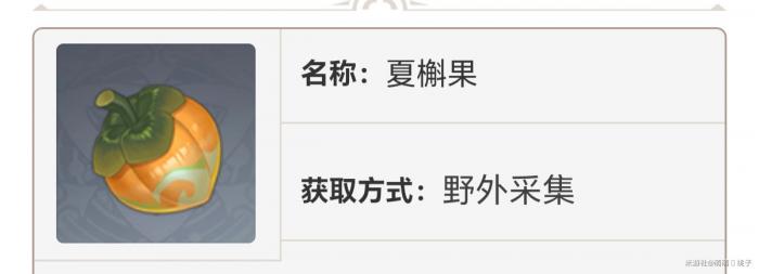 原神夏槲果怎么获取2