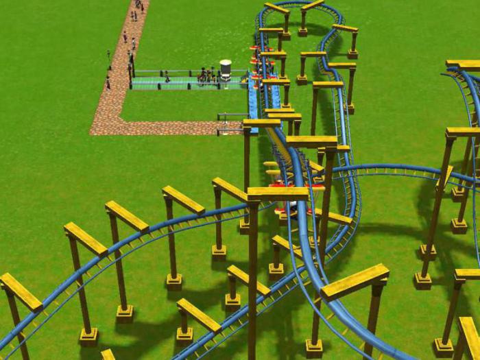 过山车大亨3充气船怎么建1