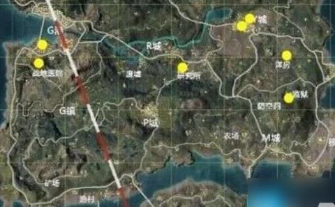 和平精英地图在哪里2