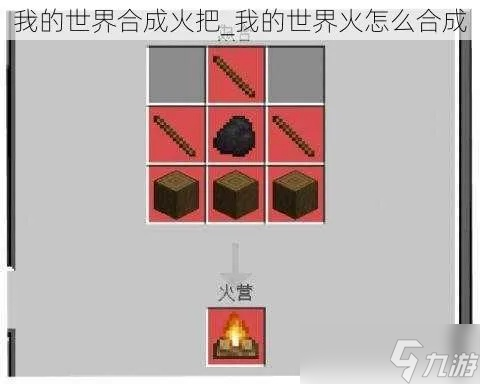 怎么制作火把_怎么制作篝火 怎么制作火把_怎么制作篝火