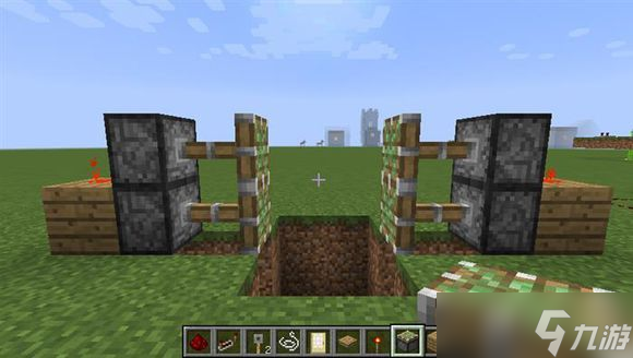 怎么制作红石铁门_我的世界怎么制作围栏门 怎么制作红石铁门_我的世界怎么制作围栏门