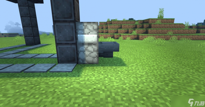《我的世界》全自动按钮岩浆门建造教学13