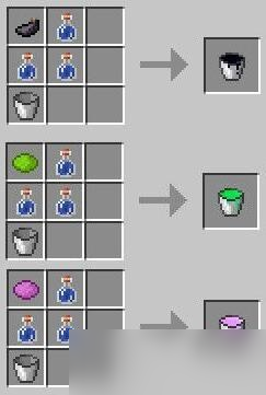 我的世界怎么做变色水_我的世界染料怎么染色