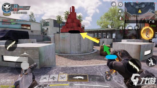 《使命召唤手游》山景别墅点位打法路线详解25