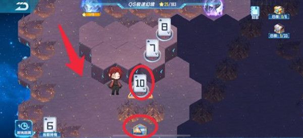 QQ飞车手游S19极速幻境第一章怎么通关7