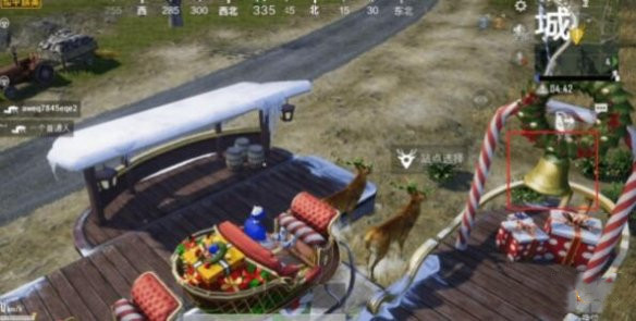 和平精英驯鹿车位置分享1