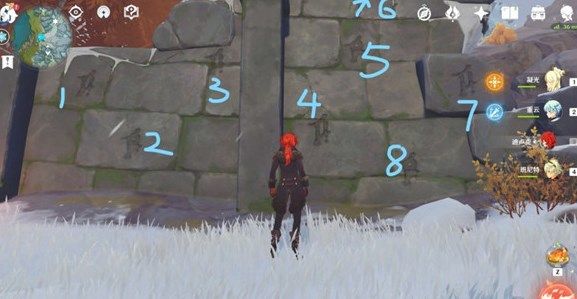 原神葬雪之都压力板解锁攻略3