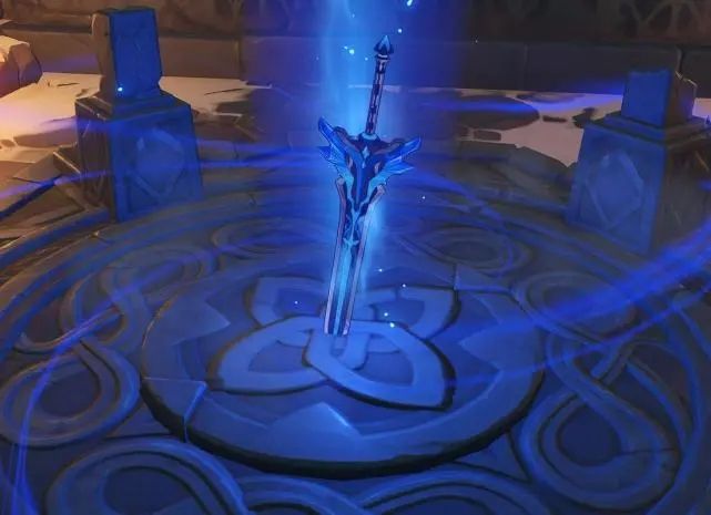 原神龙脊雪山雪山大剑位置介绍1