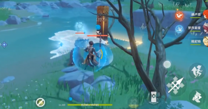 原神钟离的护盾怎么开2