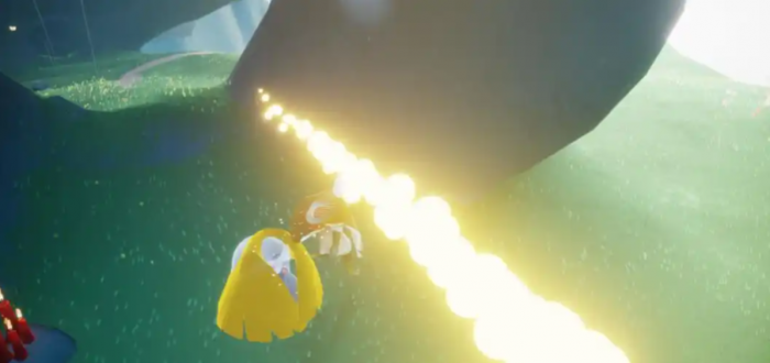 光遇如何追逐散落的星光雨林2