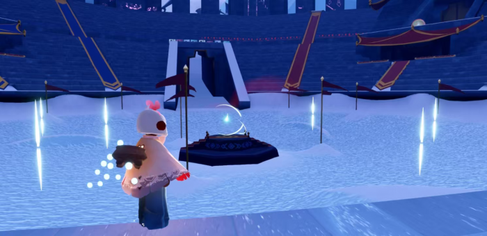 光遇中怎么飞往神殿3