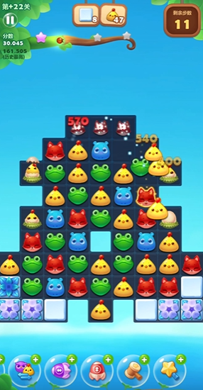 开心消消乐22隐藏关怎么过2