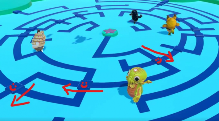 糖豆人谜题之路怎么过1