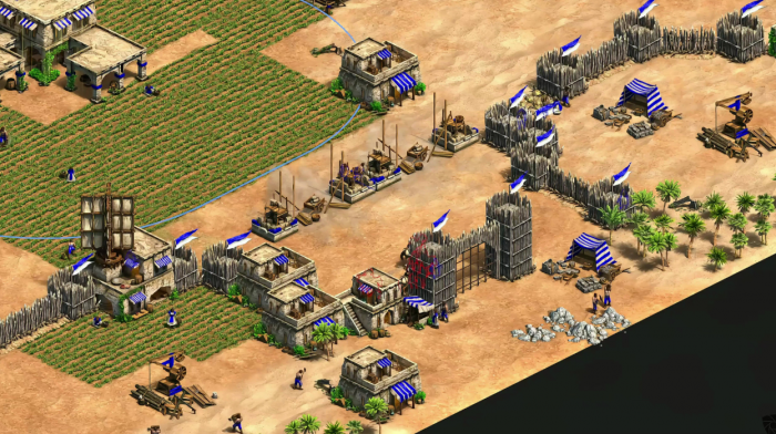 帝国时代2怎么升级城墙2