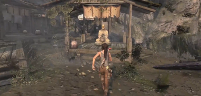 古墓丽影9佛像山洞怎么过1