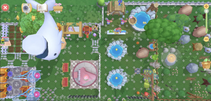 摩尔庄园手游怎么收回装饰2