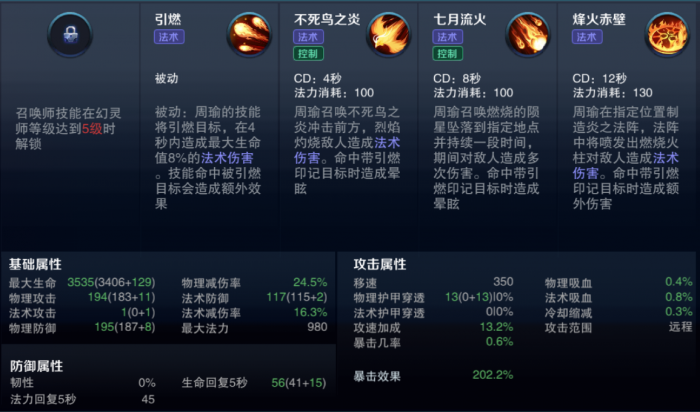 王者荣耀周瑜出装是什么2