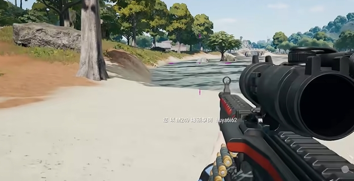 绝地求生大菠萝怎么把枪架起来2