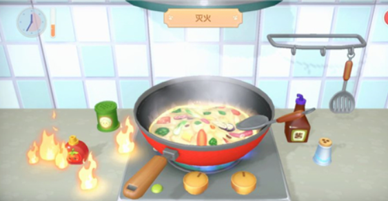 摩尔庄园制作怎么灭火1