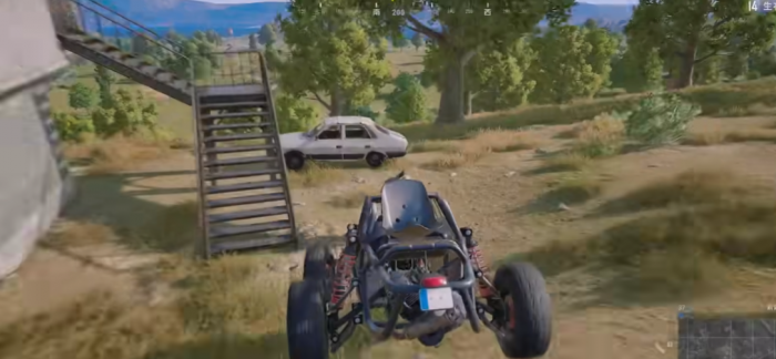 绝地求生停车甩尾怎么做2