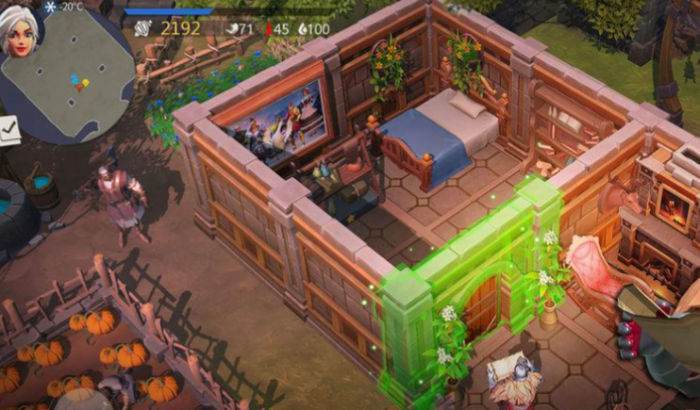 冰原守卫者城墙怎么升级1