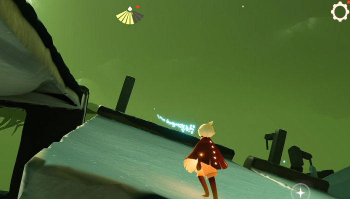 光遇怎么放纸船魔法1