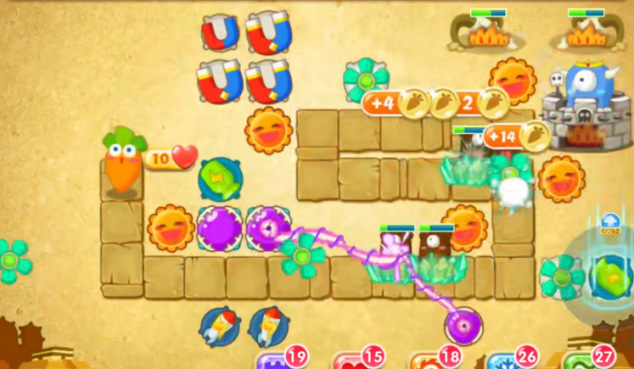 保卫萝卜2的79关怎么过2