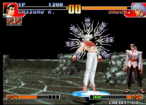 拳皇97怎么玩大蛇出招1