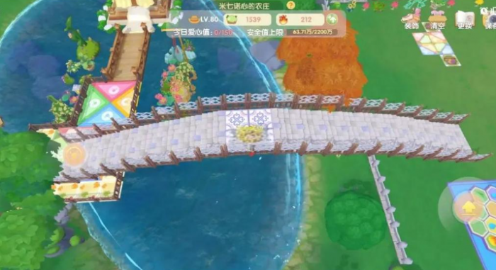 摩尔庄园在池塘里建房怎么做基础1