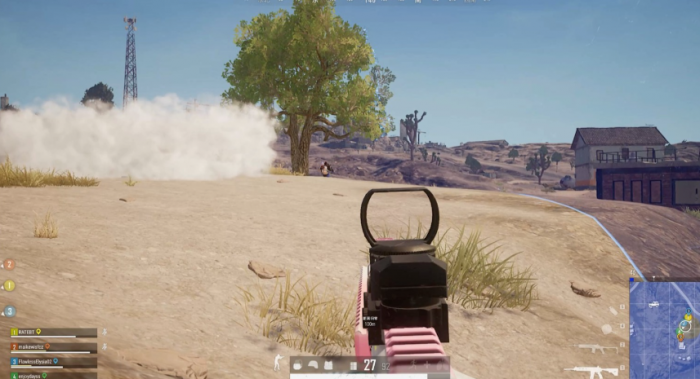 绝地求生怎么快速击倒1