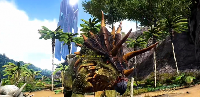 方舟生存进化怎么驯服三角龙1