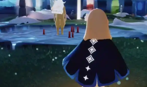 光遇二级禁阁蓝斗怎么搭配1