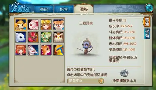 诛仙手游天音用什么宠物2