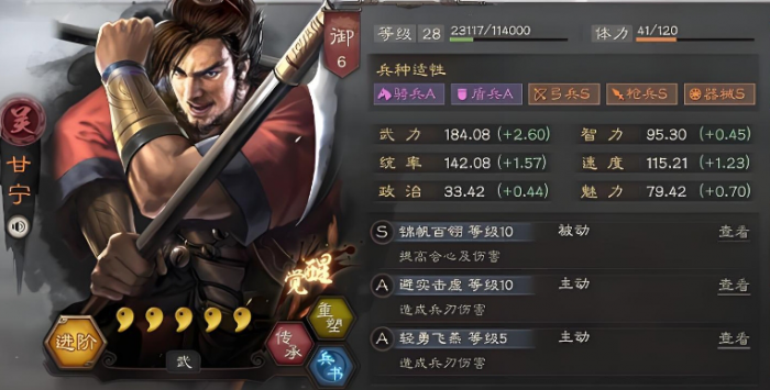 三国志战略版什么是核心将3