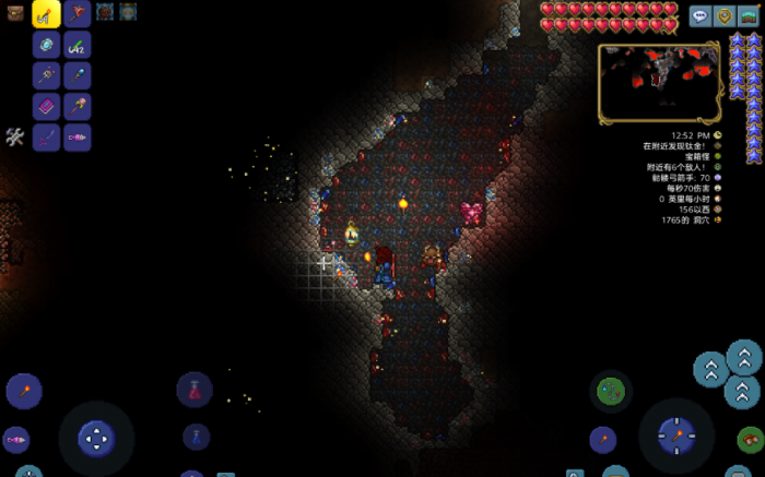 泰拉瑞亚懒人怎么挖空世界2