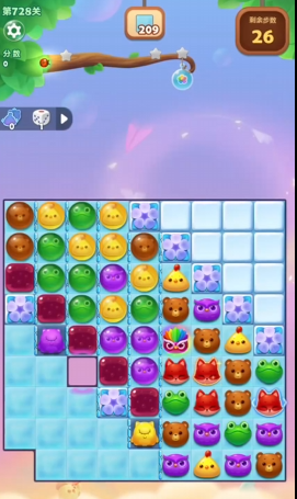 开心消消乐728关怎么过关的1