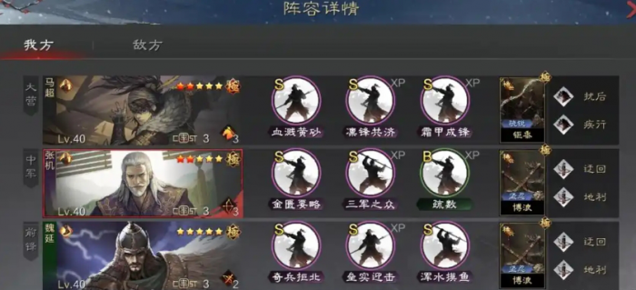 率土之滨马超怎么搭配2