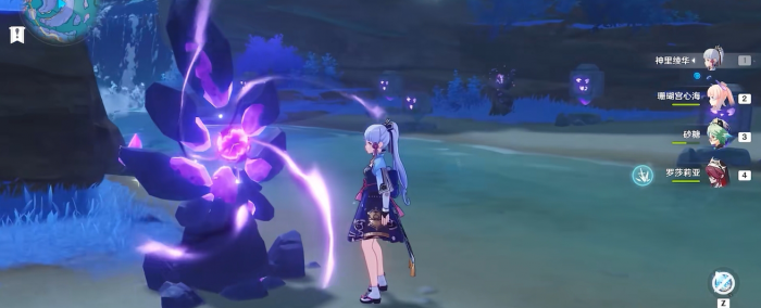 原神理水叠山真君常出现在哪些区域1