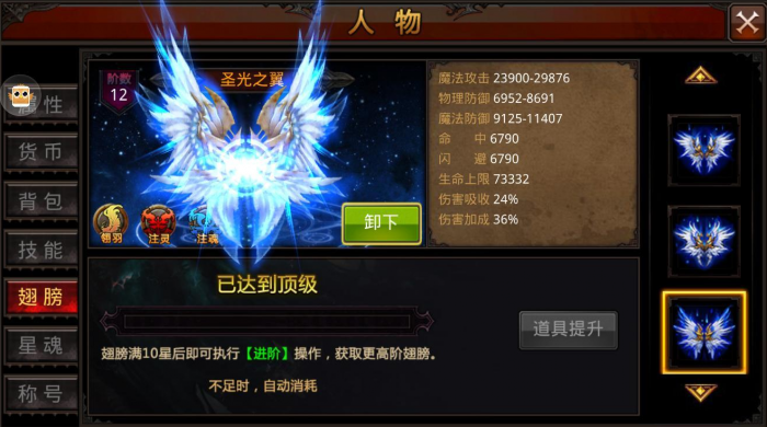 全民奇迹随身仓库有什么不同类型的存储格2