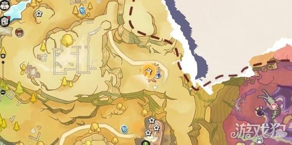 洛克王国世界星霜崖地在哪1