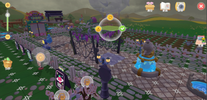 摩尔庄园怎么在更高空中放家具3