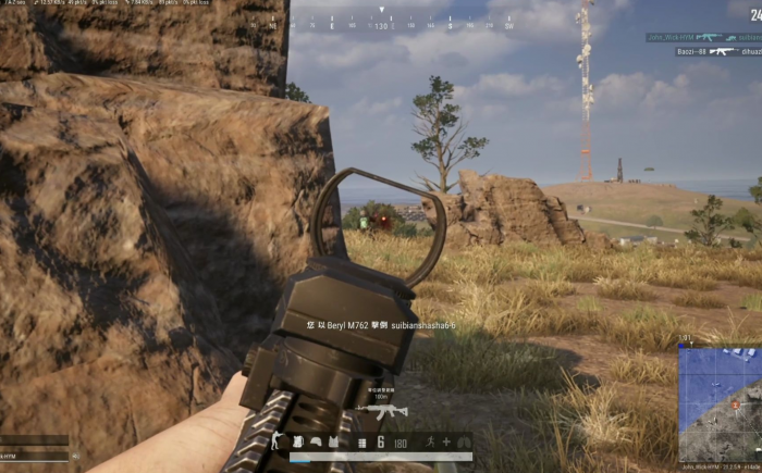 绝地求生如何转身瞄准2