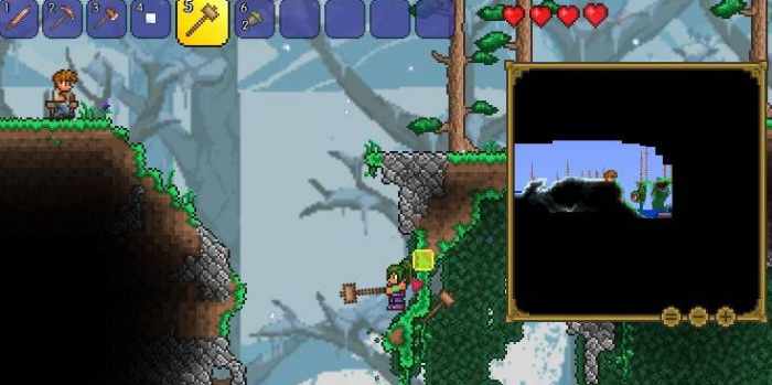 泰拉瑞亚防御工事怎么修1