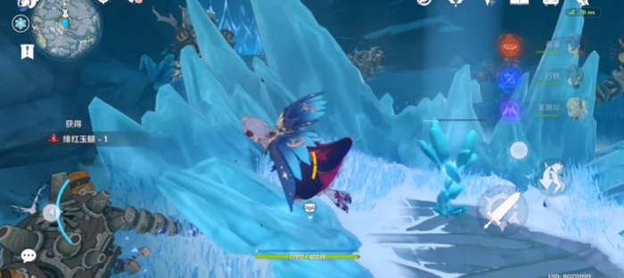 原神雪山洞窟的冰要怎么打2