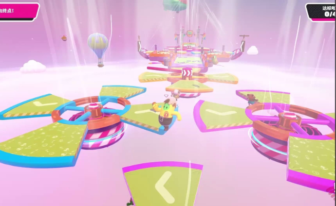 糖豆人大风车转转转怎么过2