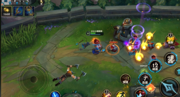 英雄联盟手游边路如何卡线1