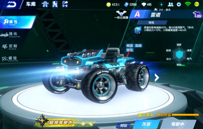 qq飞车高改雷诺和s车哪个强1