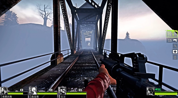 求生之路2火车站怎么过1