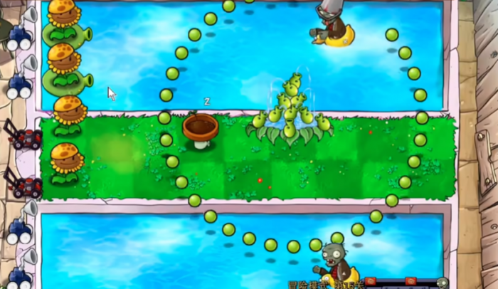 植物大战僵尸关卡15怎么过1