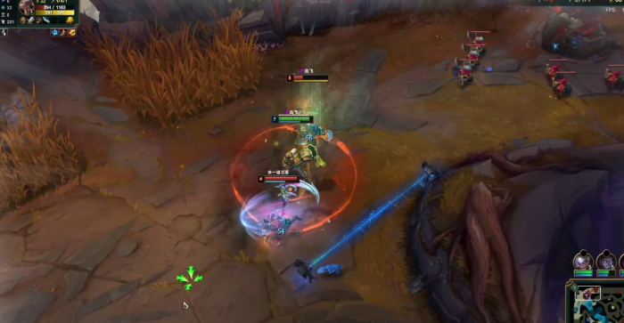 英雄联盟用什么打腕豪1